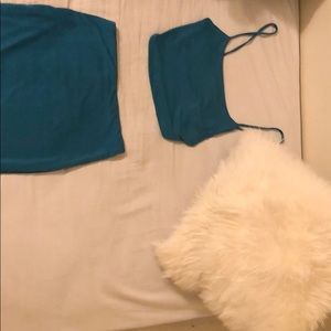 Cute teal fashion nova set. Perfect for clubbing